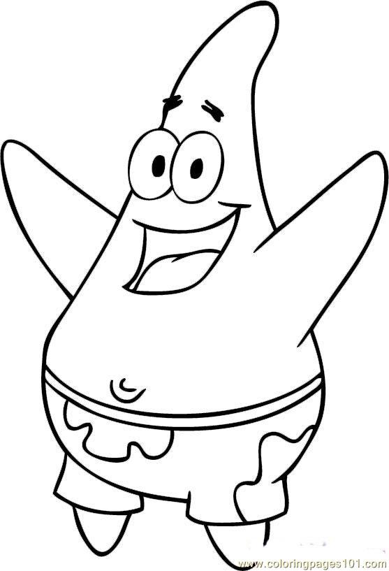 Easy Spongebob Coloring Pages at GetColorings.com | Free printable ...