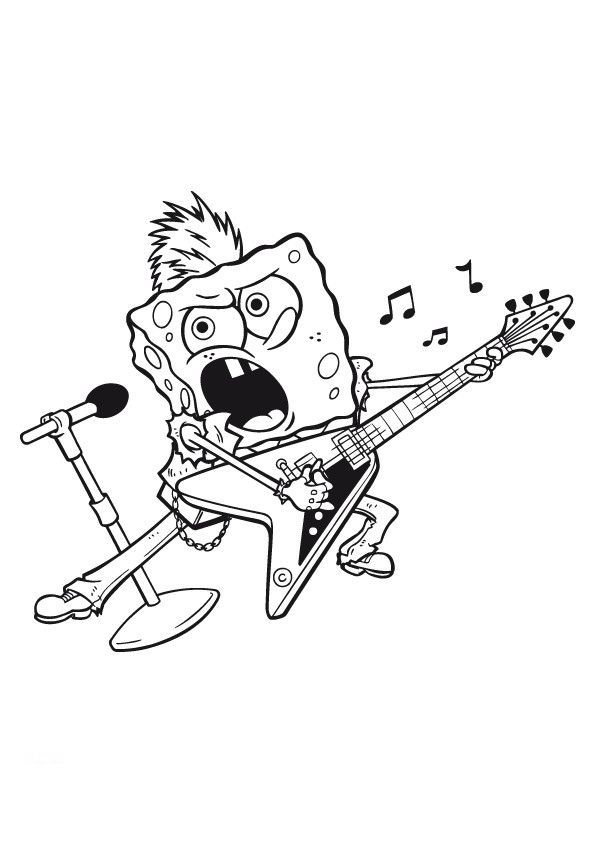 Spongebob Coloring Pages Free Colouring Pages 595x842 Spongebob Coloring Pages Free Colouring Pages
