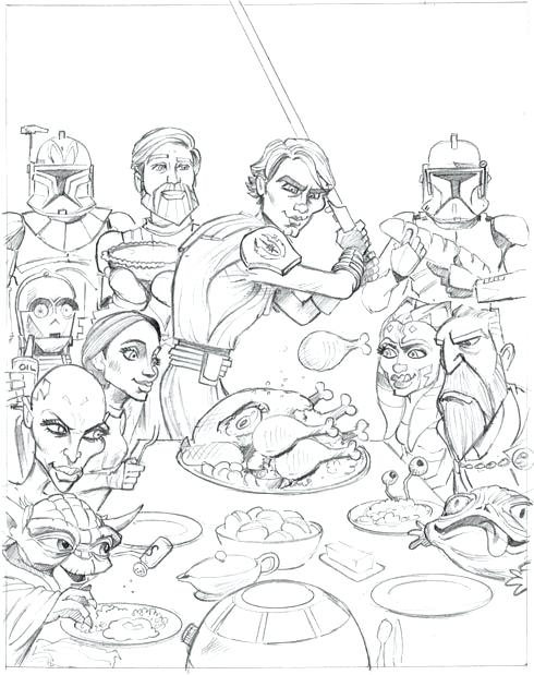 490x619 Star Wars Clone Wars Coloring Pages Star Wars The Clone Wars