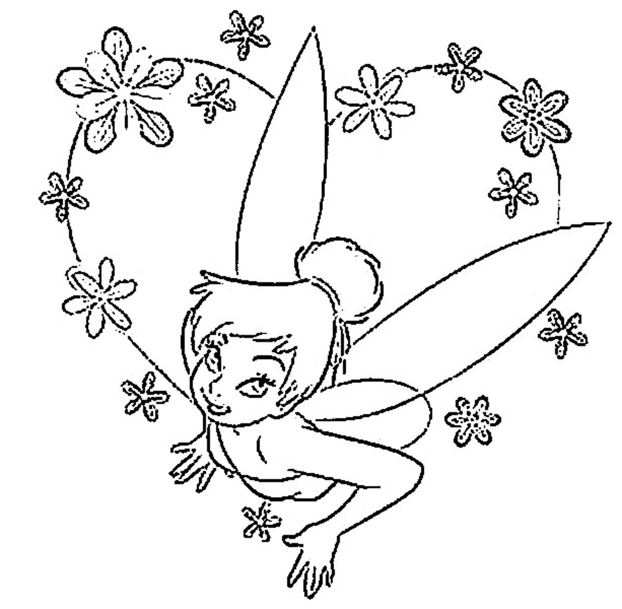 New Easy Fun Free Printable Disney Fairy Coloring Pages Design 1277x1250 New Easy Fun Free Printable Disney Fairy Coloring Pages Design
