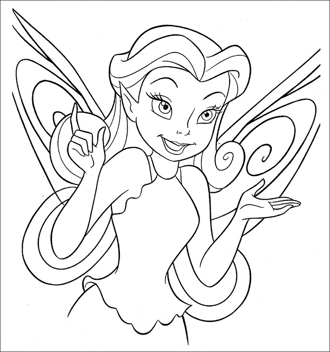Coloring Page Templates 30 Tinkerbell Coloring Pages Free Coloring 680x725 Coloring Page Templates 30 Tinkerbell Coloring Pages Free Coloring
