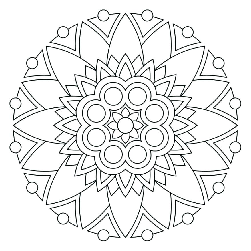 Coloring Pages Of Mandalas Coloring Sheets Of Mandalas Easy 878x878 Coloring Pages Of Mandalas Coloring Sheets Of Mandalas Easy