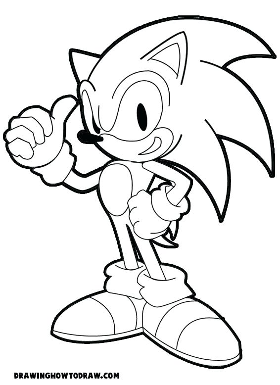 566x778 Donkey Kong Coloring Page How To Draw Sonic The Hedgehog In Easy