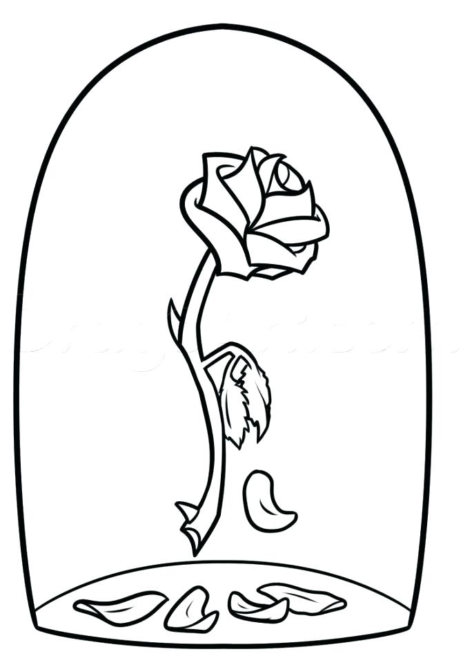 671x962 Easy Flower Coloring Pages Coloring Pages Rose Medium Size