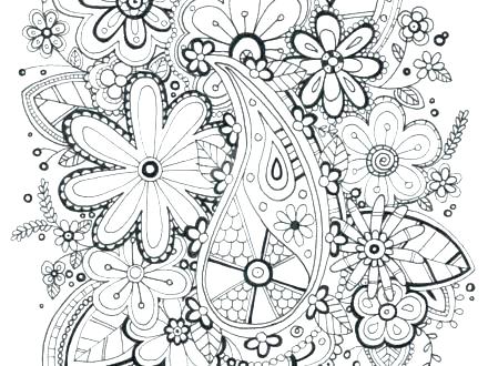 440x330 Free Printable Zentangles Easy Coloring Pages Printable For Good
