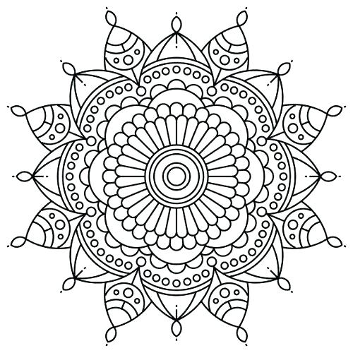 500x500 Zentangle Coloring Pages Free Coloring Pages With Printable