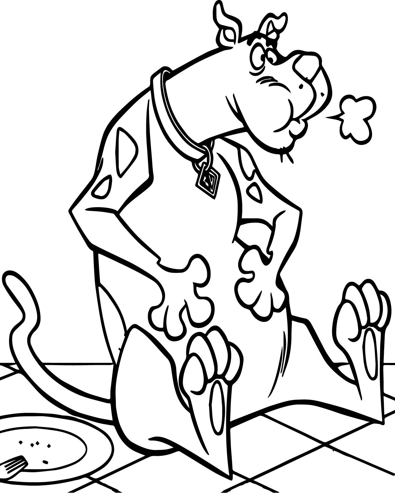 Eating Coloring Pages