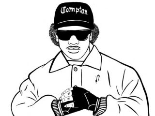 320x240 Eazy E Coloring Pages Ingenious How To Draw Eazy E Tupac