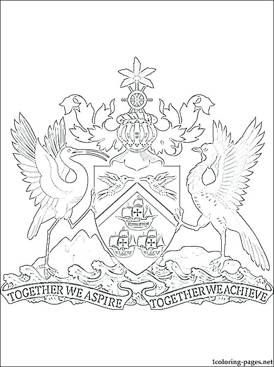 560x750 Coloring Coat Of Arms Coloring Page And Ecuador. Coat Of Arms