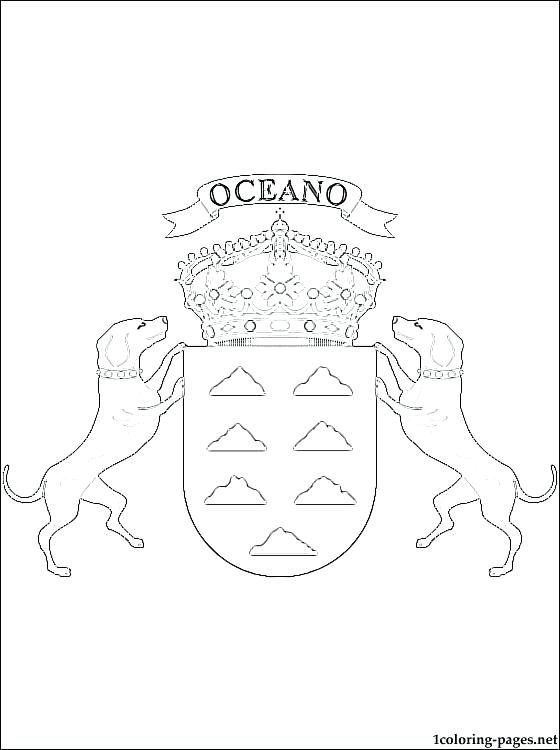 560x750 Coat Of Arms Coloring Page Black Canary Coloring Pages Canary