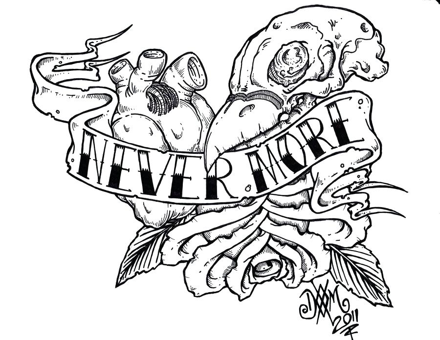 Edgar Allan Poe Coloring Book Illustration By Edgar Allan Poe 900x696 Edgar Allan Poe Coloring Book Illustration By Edgar Allan Poe