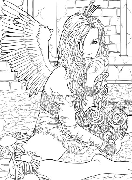 Best Halloween Coloring Books For Adults 450x612 Best Halloween Coloring Books For Adults