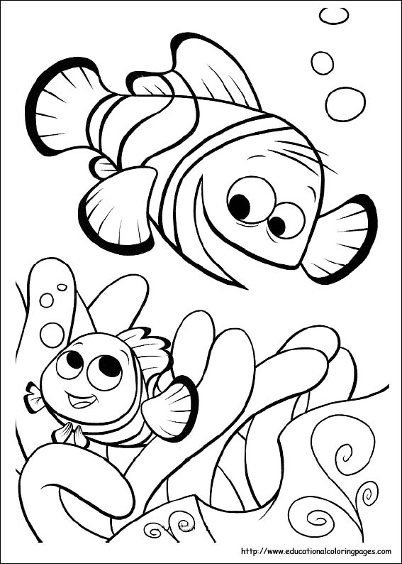 567x794 Coloring Pages For Kids Finding Nemo Coloring Pages
