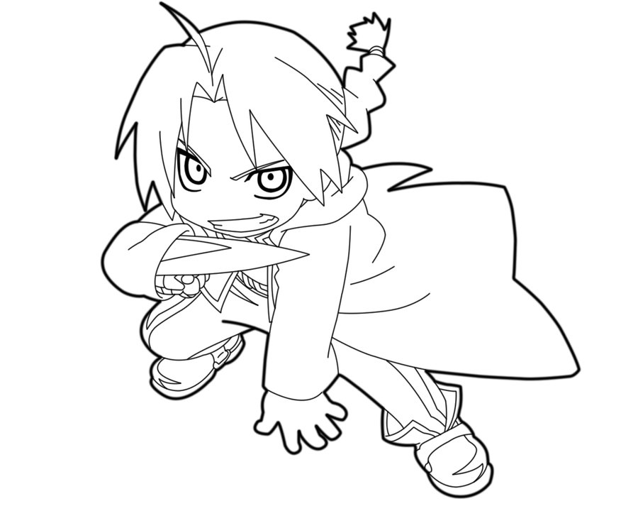 900x720 Edward Elric Drawing Chibi