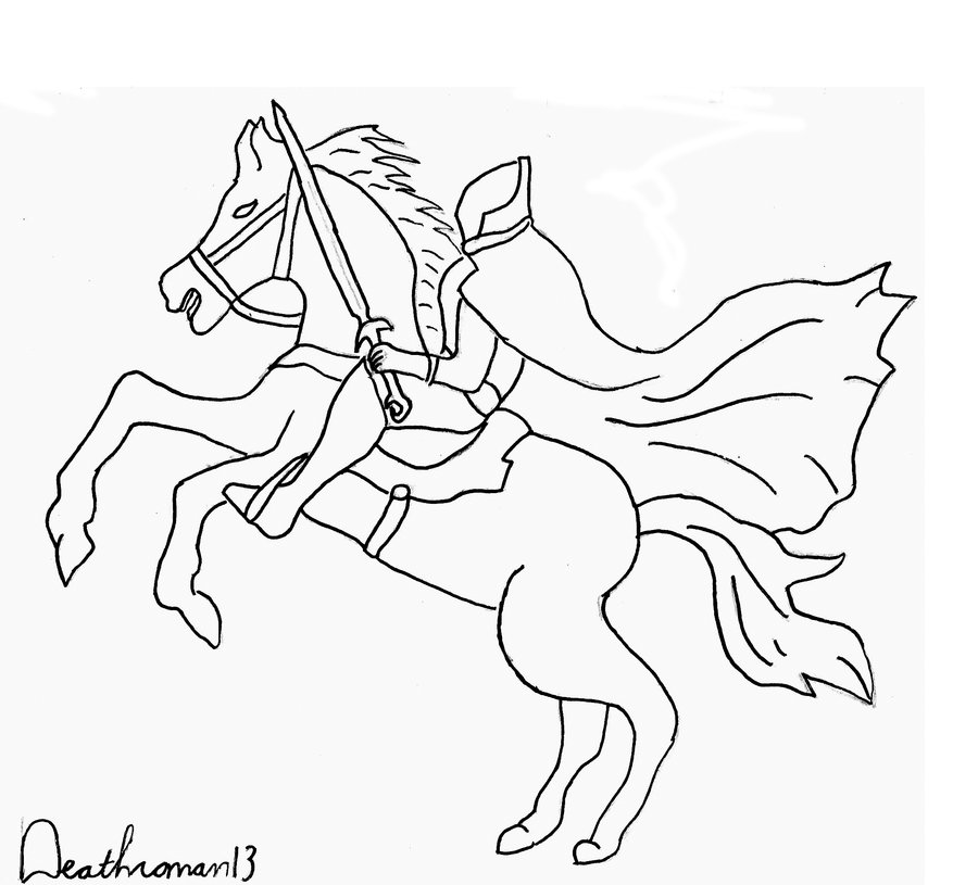 900x815 Top 91 Sleepy Hollow Coloring Pages