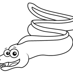 300x300 Electric Eel Image Coloring Page Color Luna