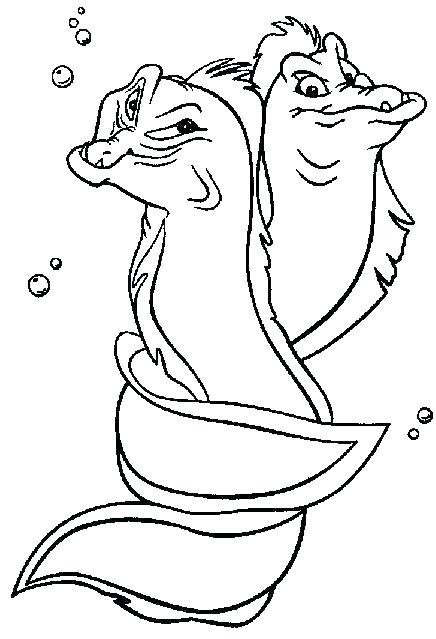 436x639 Eel Coloring Pages