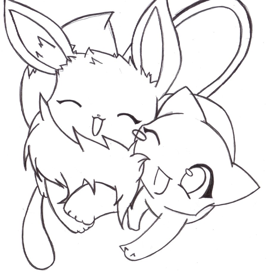 900x914 Eevee Coloring Pages Montenegroplaze Me Pertaining To Ideas 8