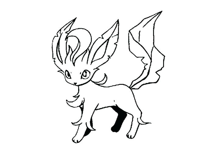 Eevee Coloring Pages To Print