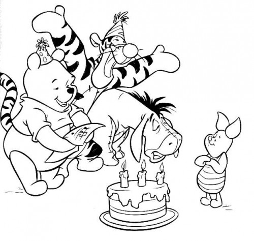 Eeyore And Piglet Coloring Pages at GetColorings.com | Free printable ...