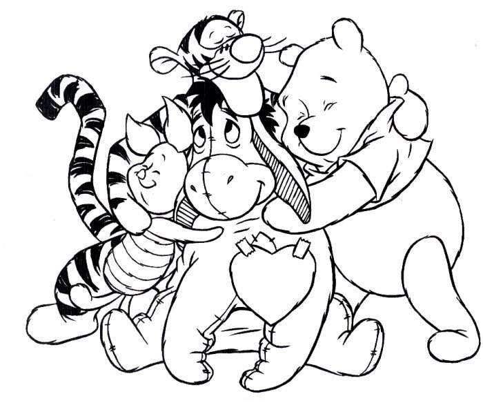 147 Best Winnie The Pooh Coloring Images On Colouring 700x587 147 Best Winnie The Pooh Coloring Images On Colouring