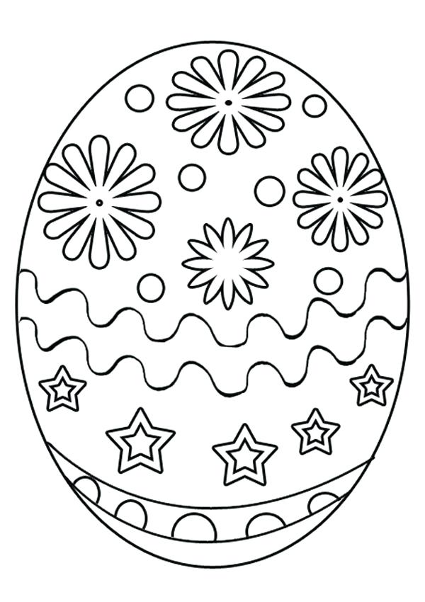 600x850 Gorgeous Inspiration Easter Egg Coloring Pages 2 10 Cool Free Chic