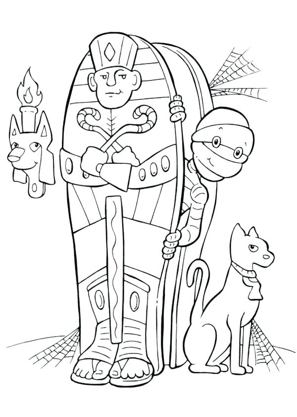 Egyptian Coloring Pages 600x840 Egyptian Coloring Pages