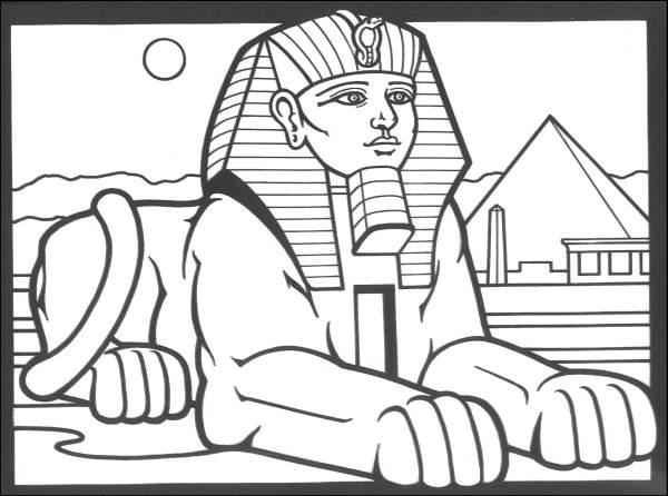 600x446 Egyptian Stained Glass Coloring Book Additional Inside Page Bebo