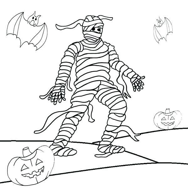 600x600 Mummy Coloring Page This Is Mummy Coloring Pages Pictures Mummy