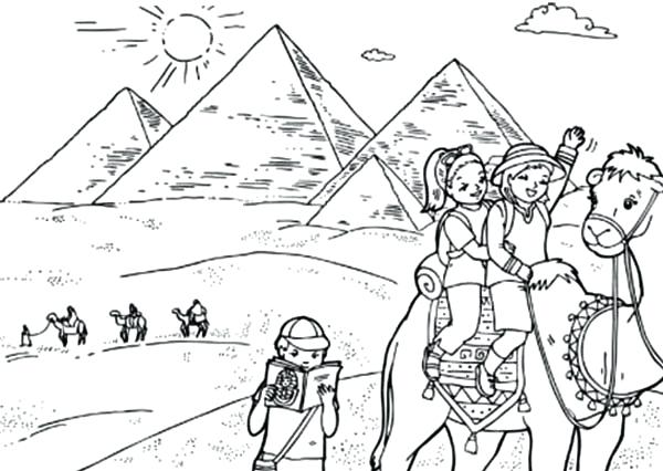 600x426 Egyptian Coloring Page Coloring Page Sphinx In Coloring Pages Free