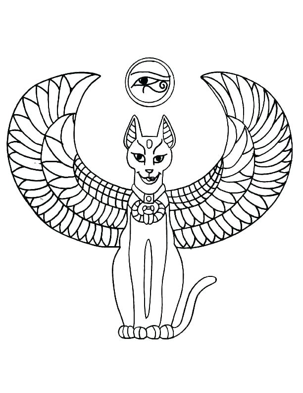 612x792 Ancient Egypt Coloring Sheets