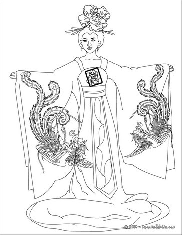 Hawaiian Princess Coloring Pages 364x470 Hawaiian Princess Coloring Pages