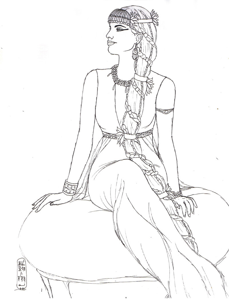 Egyptian Princess Coloring Pages Printable 800x1042 Egyptian Princess Coloring Pages Printable