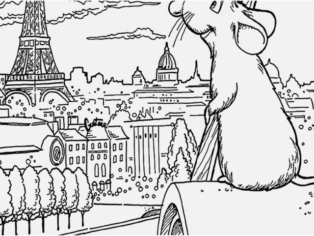 640x480 Eiffel Tower Coloring Pages Gallery Ratatouille And Paris Coloring