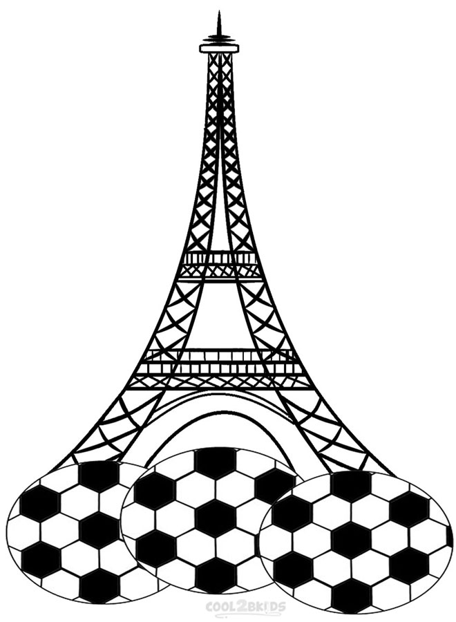660x900 Printable Eiffel Tower Coloring Pages For Kids Cool2bkids
