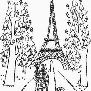300x300 Eiffel Tower, Kindergarden Holiday At Eiffel Tower Coloring Page