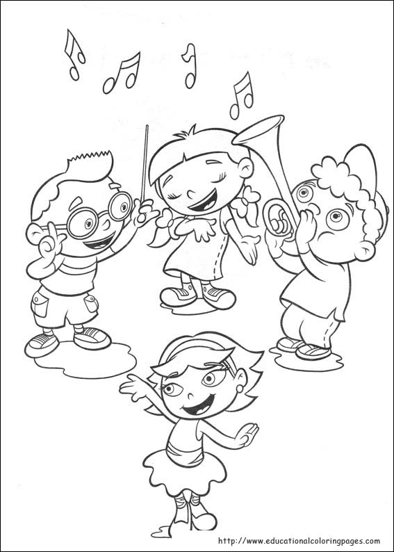 Little Einsteins Coloring Pages 567x794 Little Einsteins Coloring Pages