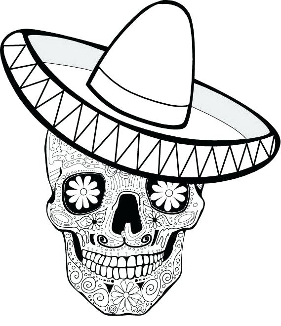 Dia De Los Muertos Printable Coloring Pages Printable Drawings 569x660 Dia De Los Muertos Printable Coloring Pages Printable Drawings
