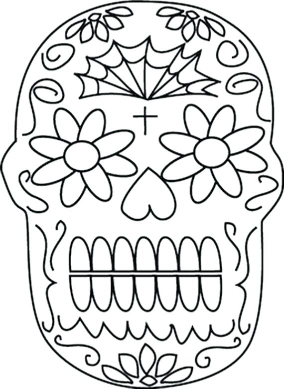 El Dia De Los Muertos Coloring Pages at GetColorings.com | Free ...