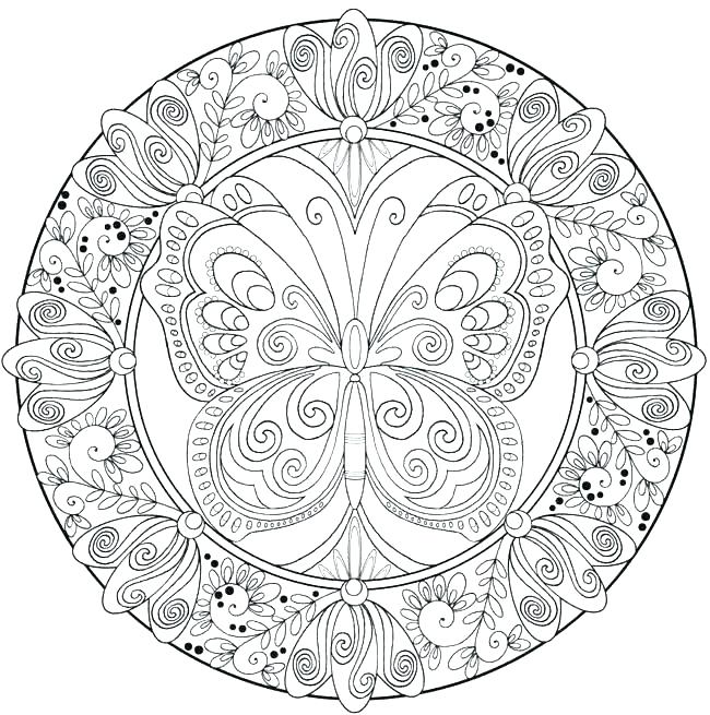 Coloring Detailed Mandala Coloring Pages For Adults Elaborate 650x655 Coloring Detailed Mandala Coloring Pages For Adults Elaborate