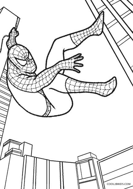 431x612 Printable Spiderman Coloring Pages For Kids Cool2bkids Comic