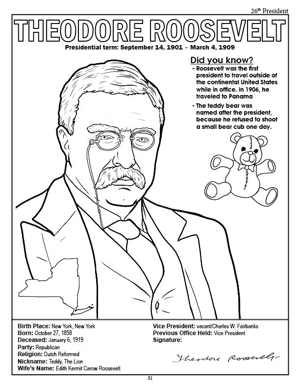 Eleanor Roosevelt Coloring Pages - Learny Kids