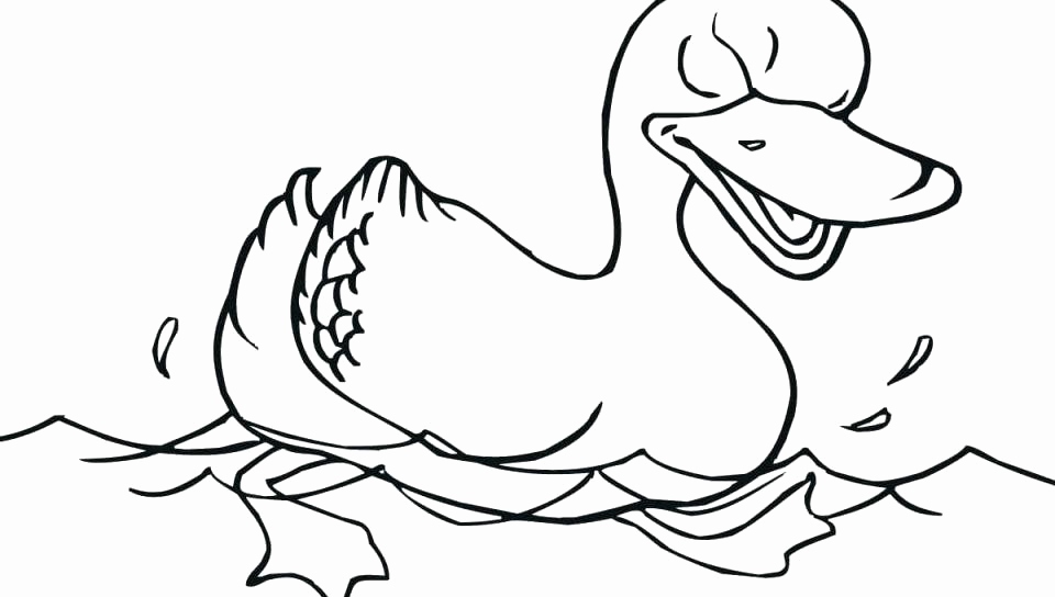 960x544 Duck For President Coloring Page