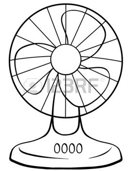 Electric Fan Clipart Black And White 263x350 Electric Fan Clipart Black And White
