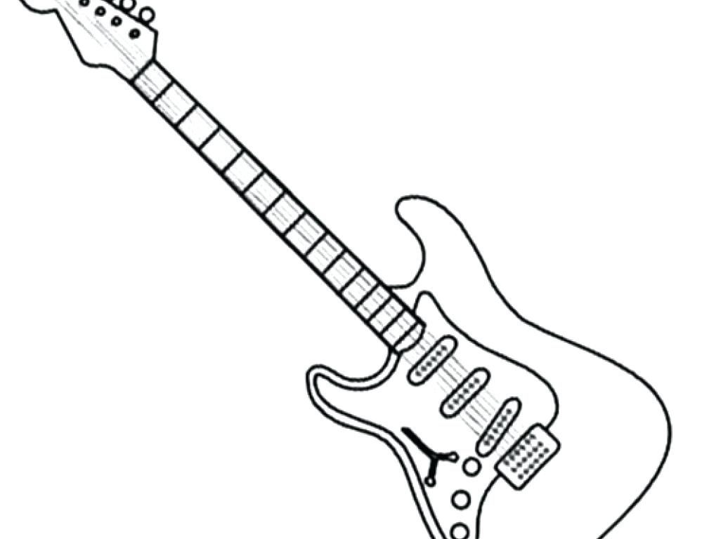 1009x768 Guitar Coloring Pages 6 String Guitar Coloring Page Guitar Hero