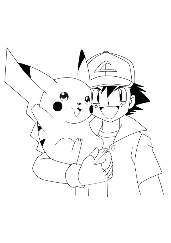 600x849 Coloring Pages Of Pikachu Electric Coloring Pages And Friends