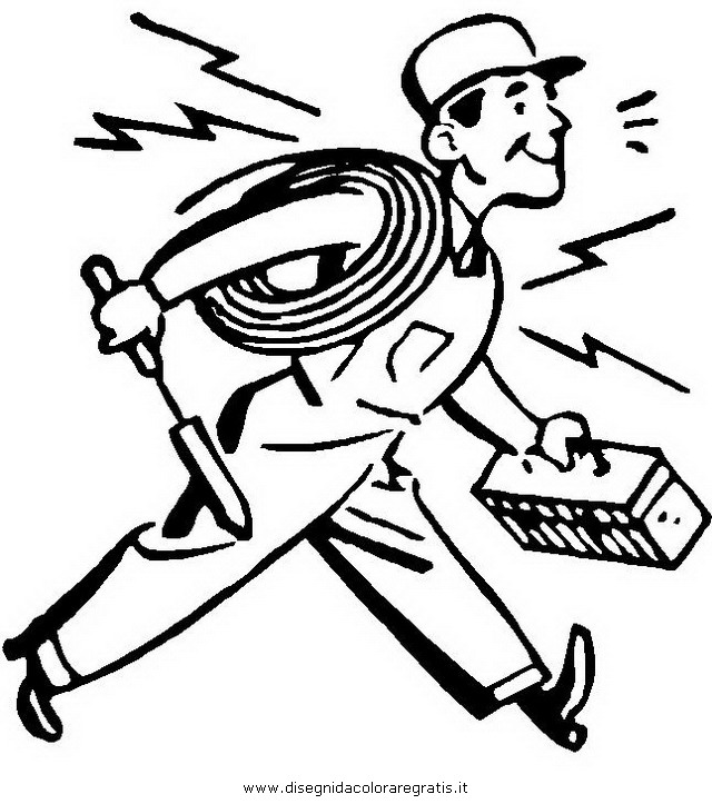 640x723 Electrician Clipart Black And White Electric Border Page Frames