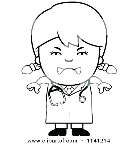 450x470 Veterinarian Coloring Pages Veterinarian Coloring Page