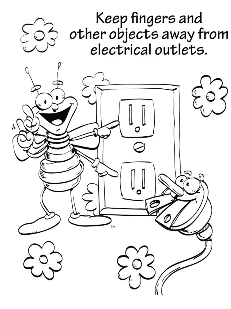 Electricity Coloring Pages at GetColorings.com | Free printable ...
