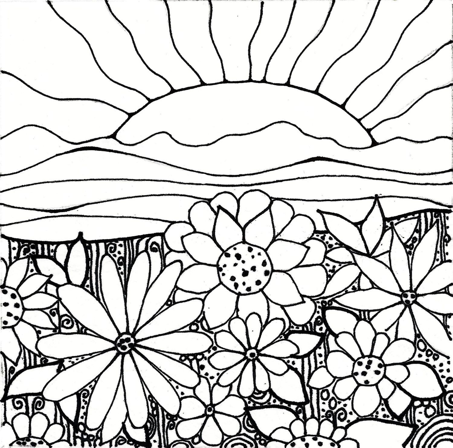 Download Printableadult Coloring Page Digital Hand Drawn Papers By 1500x1485 Download Printableadult Coloring Page Digital Hand Drawn Papers By